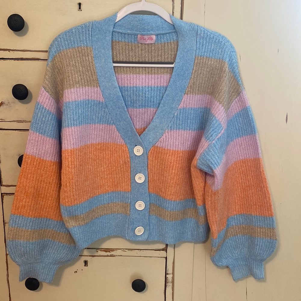 Pink Lily Sweater